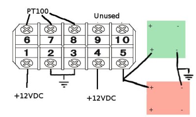 JLD7100 diagram ('load' connections are not shown)