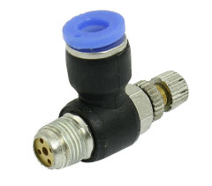 fitting with airflow control