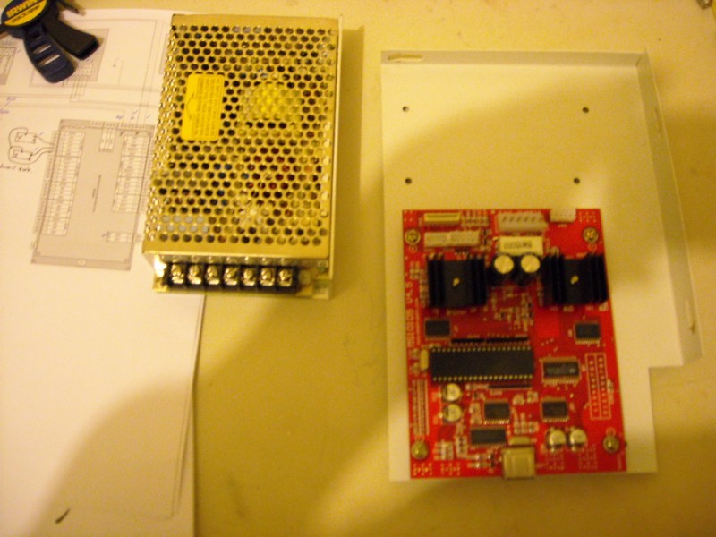24V PSU an moshi board