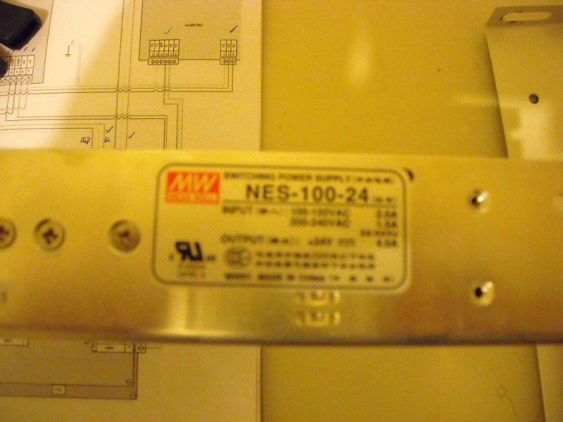 thats the code number on the PSU